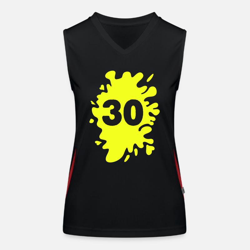 Blobs 30 Débardeur respirant contrasté Femme