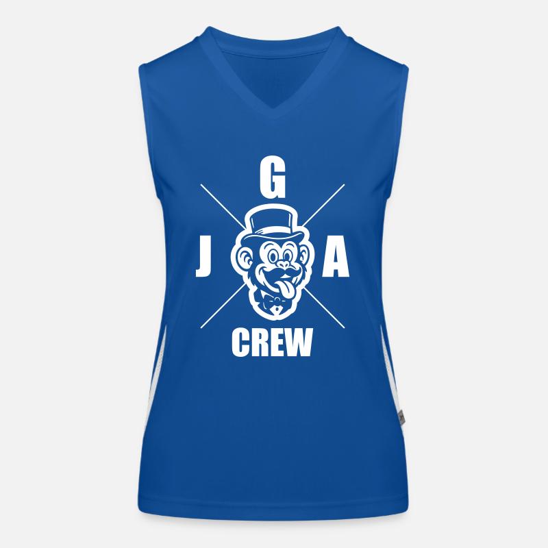 Jga Crew Affe Funktionelles Kontrast-Tank Top für Frauen