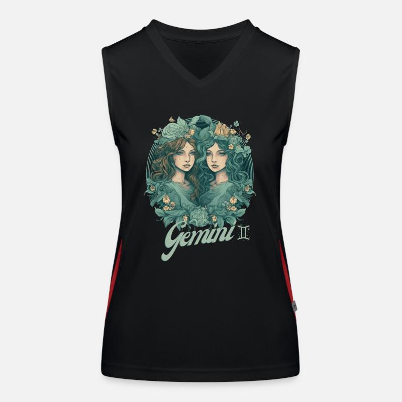Gemini Zodiac Gemini Horoscope Gemini Gemini Horoscope Gemini Women's Functional Contrast Tank Top
