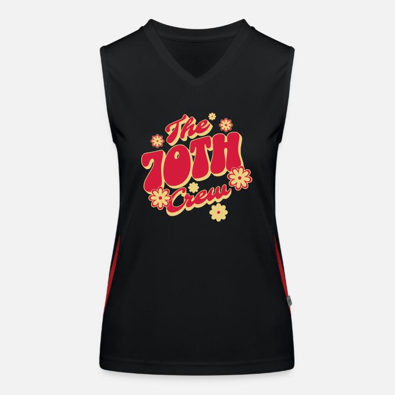 70s Crew Women's Functional Contrast Tank Top