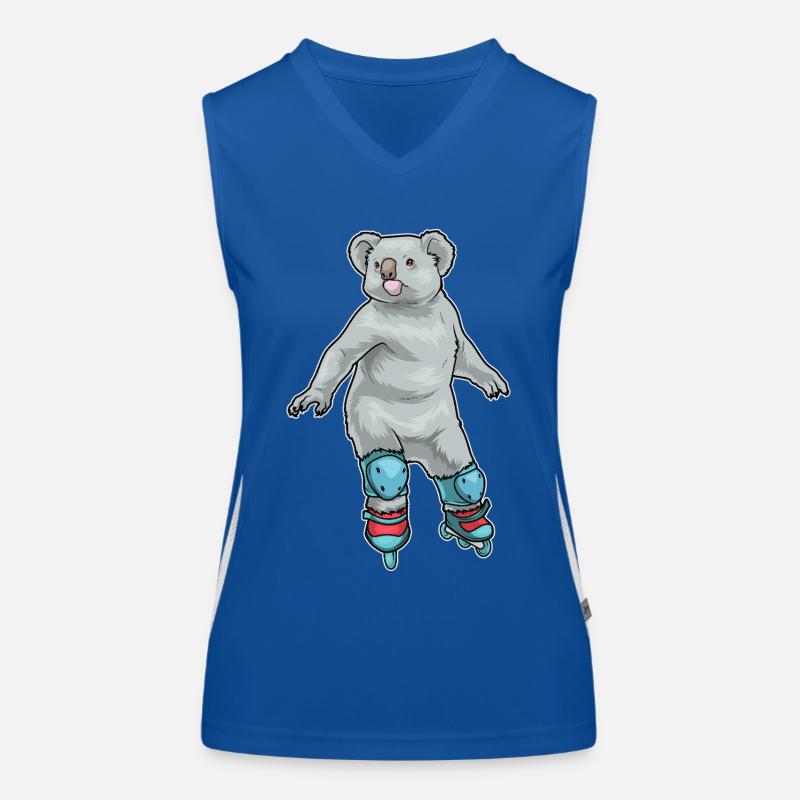 Koala Patins à roues alignées Débardeur respirant contrasté Femme