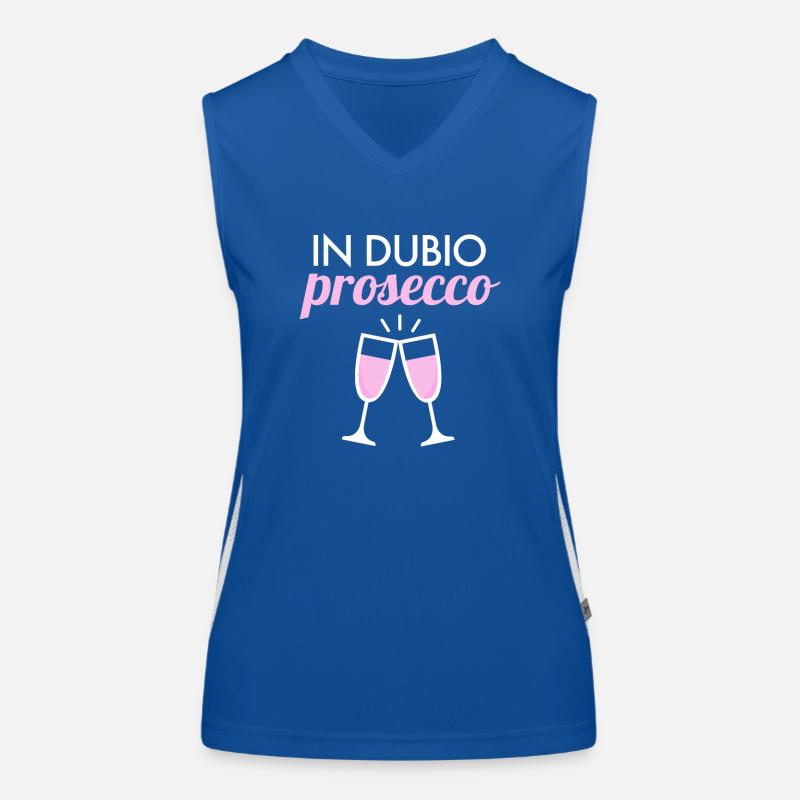 In Dubio Prosecco 2020 Lawyer Law Student Law Women's Functional Contrast Tank Top