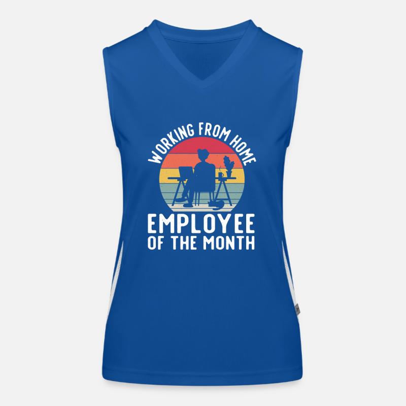 Home Office Home Work Computer Home Work Women's Functional Contrast Tank Top