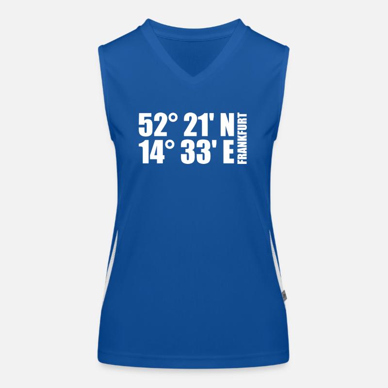 Frankfurt (Oder) coordinates Women's Functional Contrast Tank Top
