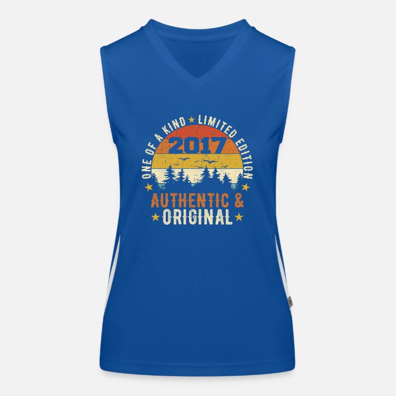 Original 2017 authentisches Geburtstagsgeschenk 2017 Funktionelles Kontrast-Tank Top für Frauen