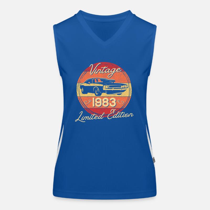 Millésime 1983, édition limitée Débardeur respirant contrasté Femme