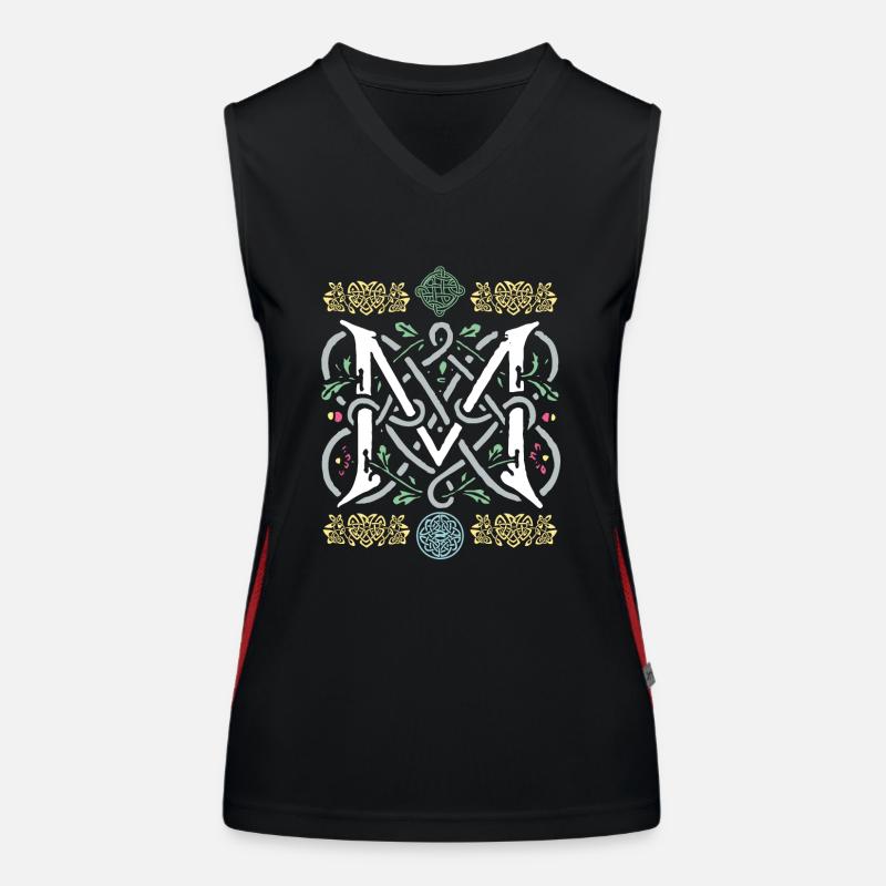 M Women's Functional Contrast Tank Top