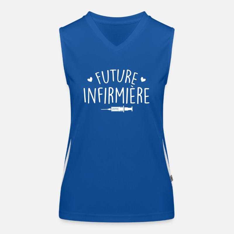 Future Nurse Women's Functional Contrast Tank Top