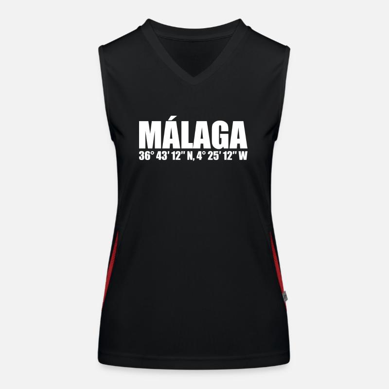 Malaga Coordinates Women's Functional Contrast Tank Top