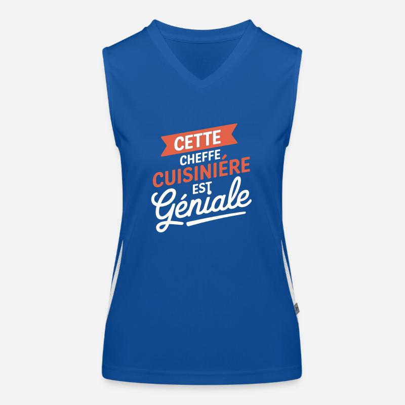 Awesome Chef - Kitchen Design Women's Functional Contrast Tank Top