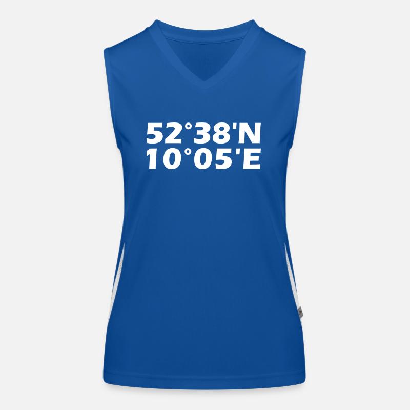 Coordonnées de Celle Débardeur respirant contrasté Femme