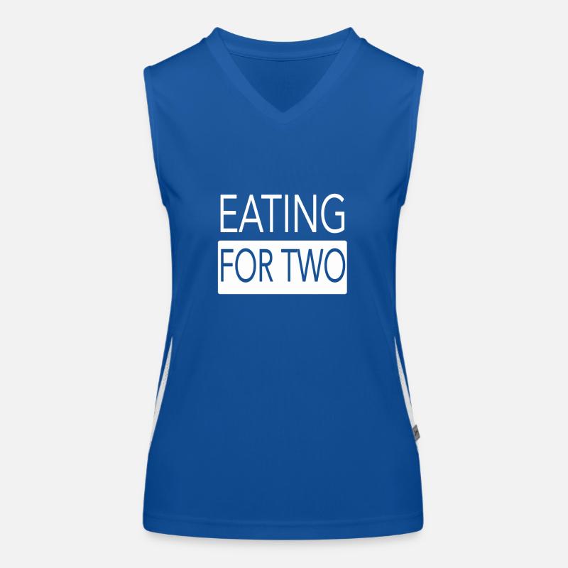 Werdende Mutter Funktionelles Kontrast-Tank Top für Frauen