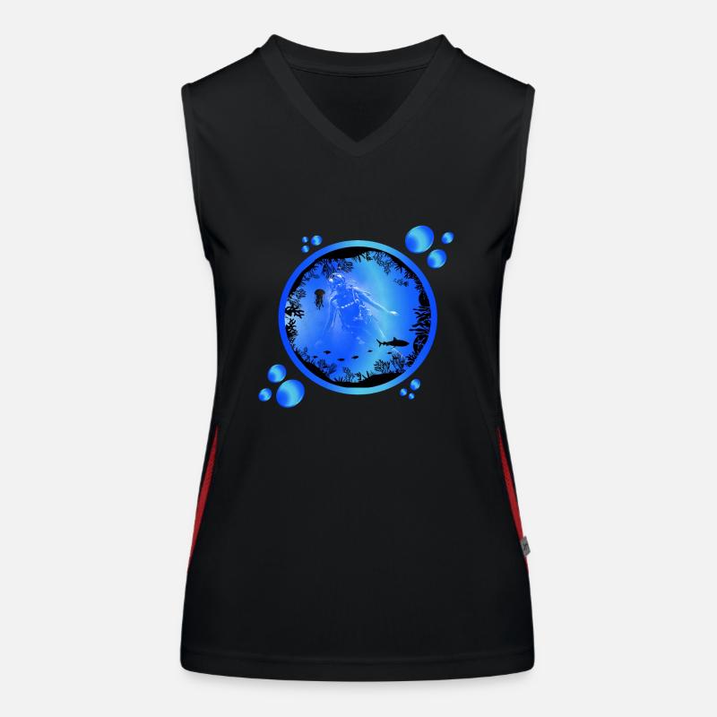 Scuba Women's Functional Contrast Tank Top