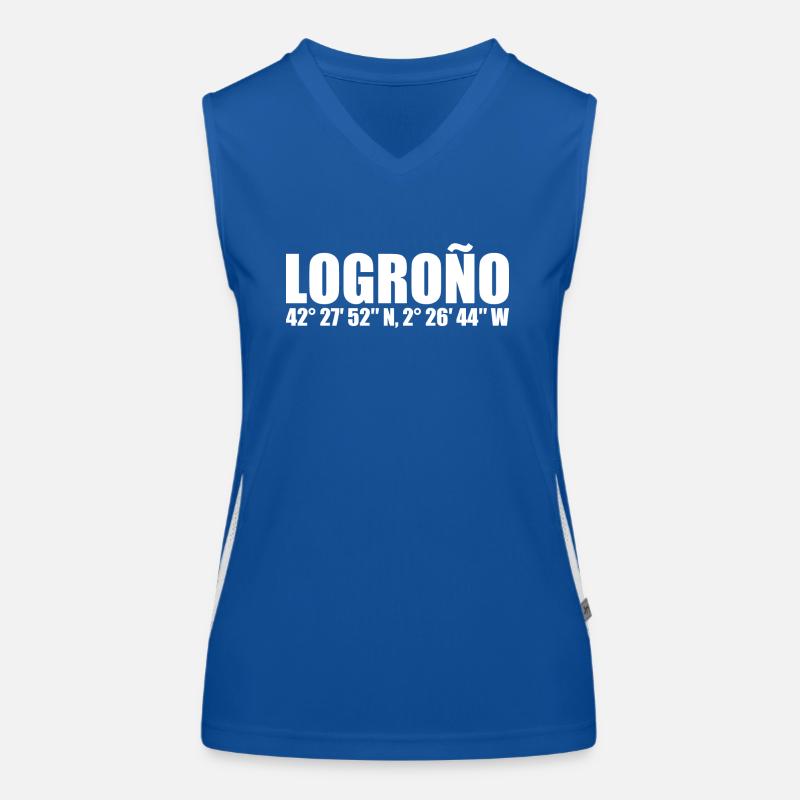 Coordonnées Logroño Débardeur respirant contrasté Femme