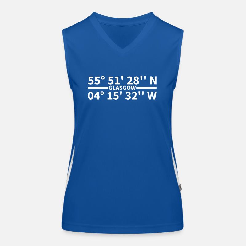 Glasgow coordinates Women's Functional Contrast Tank Top