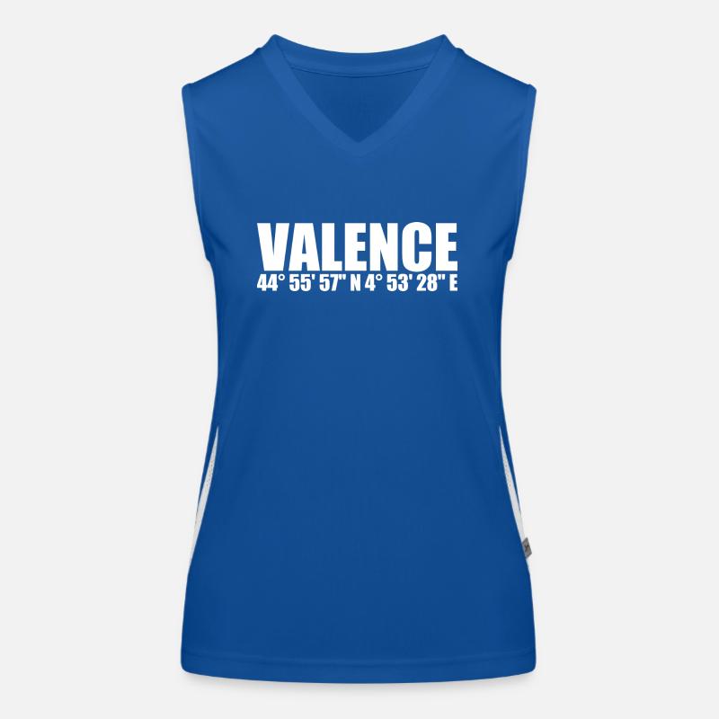 Coordonnées de valence Débardeur respirant contrasté Femme