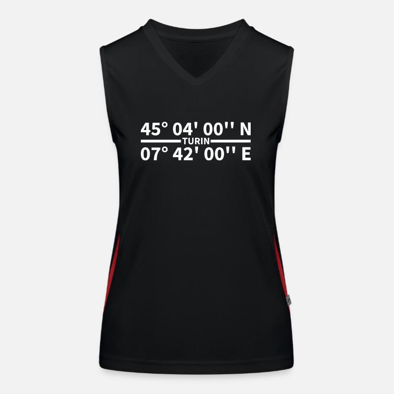 Turin coordinates Women's Functional Contrast Tank Top