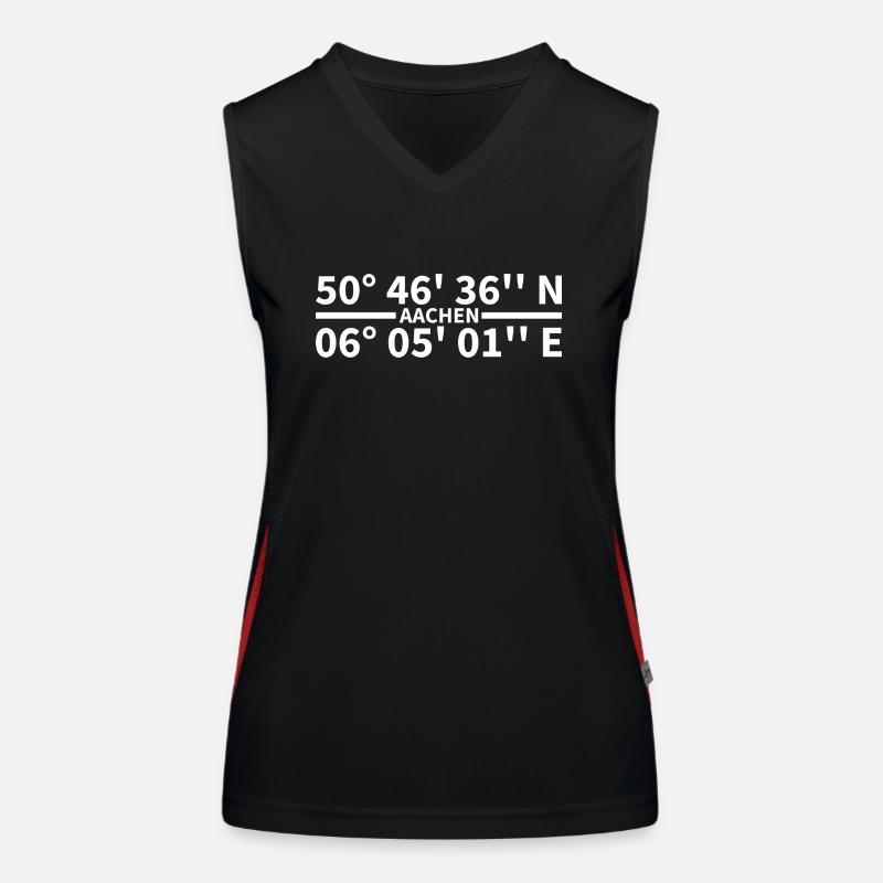 Aachen Coordinates Women's Functional Contrast Tank Top