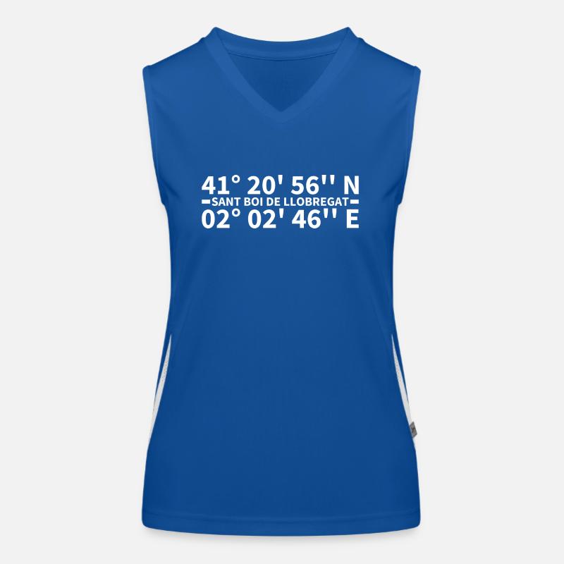 Sant Boi de Llobregat coordinates Women's Functional Contrast Tank Top