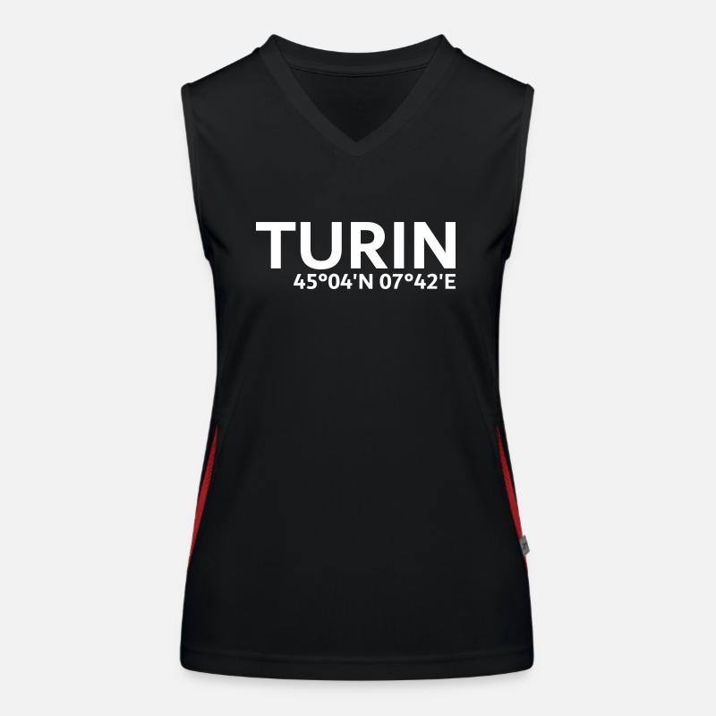 Turin coordinates Women's Functional Contrast Tank Top