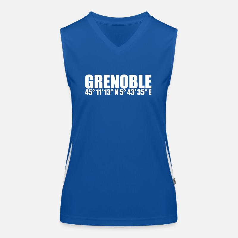 Grenoble coordinates Women's Functional Contrast Tank Top