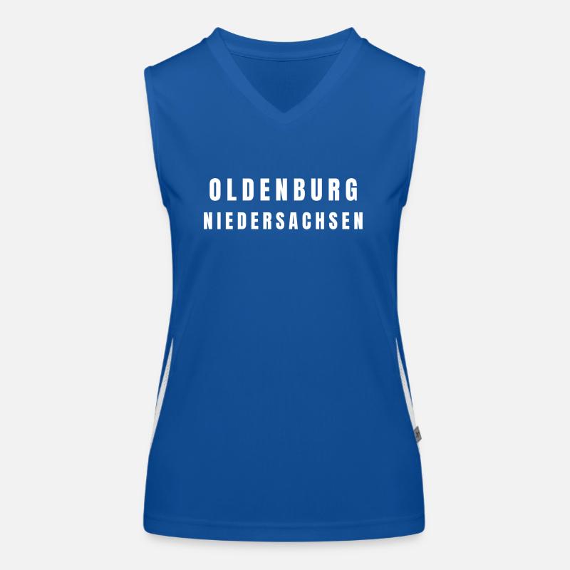 Oldenburg Basse-Saxe Débardeur respirant contrasté Femme