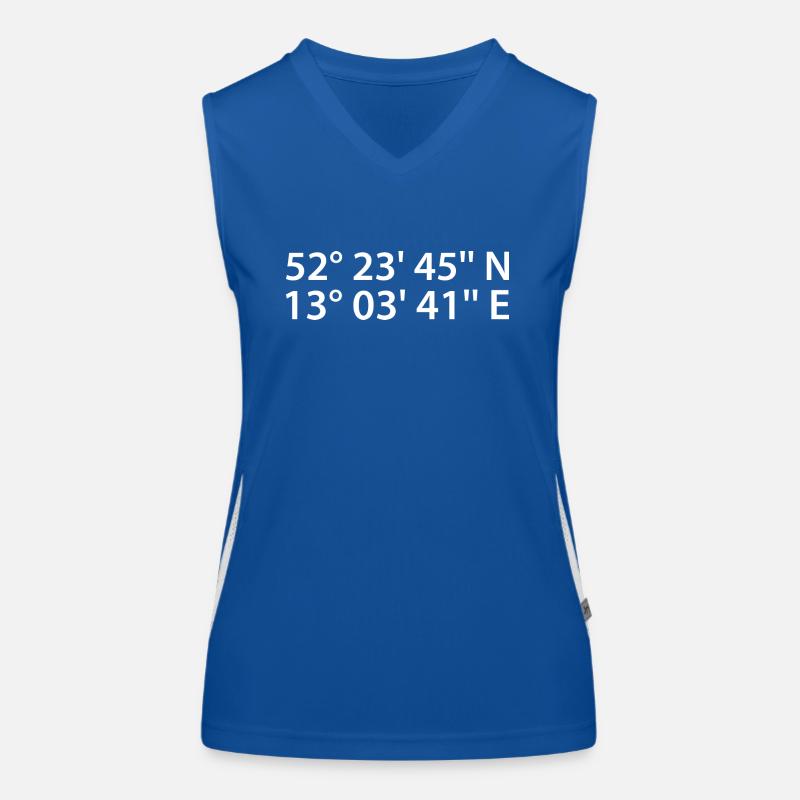 Potsdam Coordinates Women's Functional Contrast Tank Top