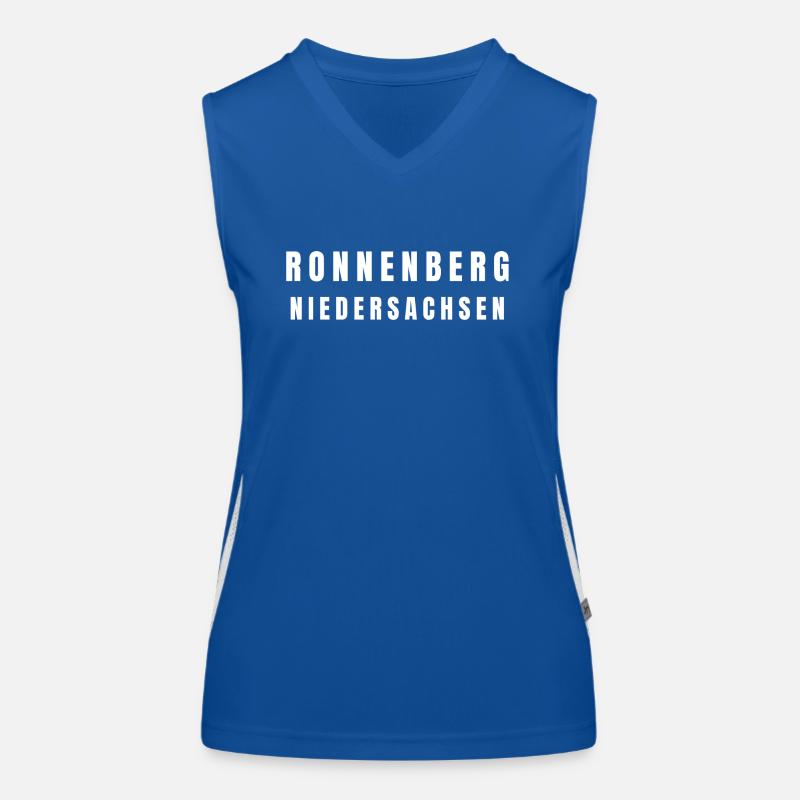 Ronnenberg, Basse-Saxe Débardeur respirant contrasté Femme