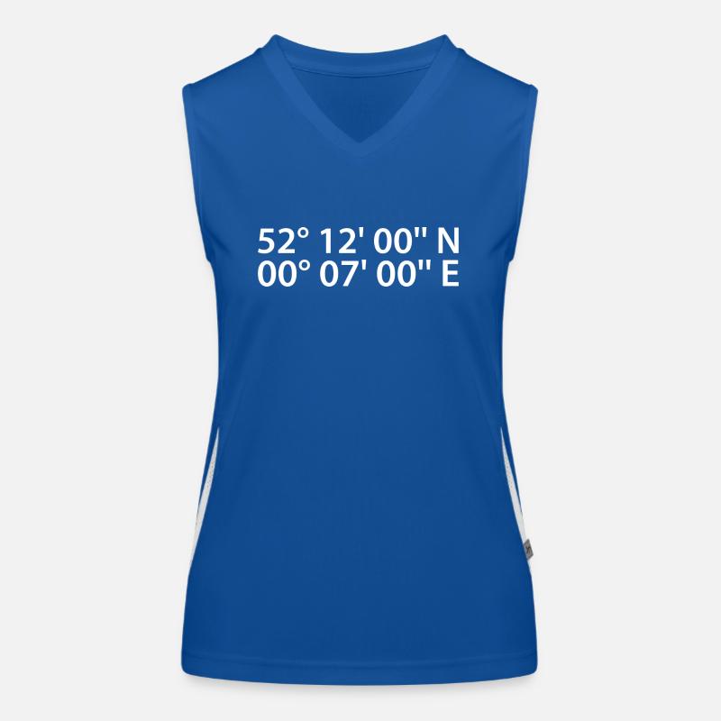 Cambridge Koordinaten Funktionelles Kontrast-Tank Top für Frauen