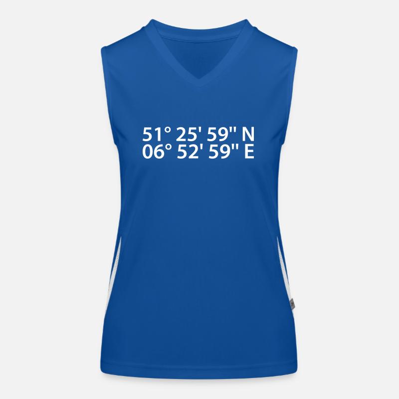 Mülheim an der Ruhr coordinates Women's Functional Contrast Tank Top