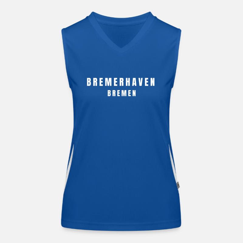 Bremerhaven Brême Débardeur respirant contrasté Femme