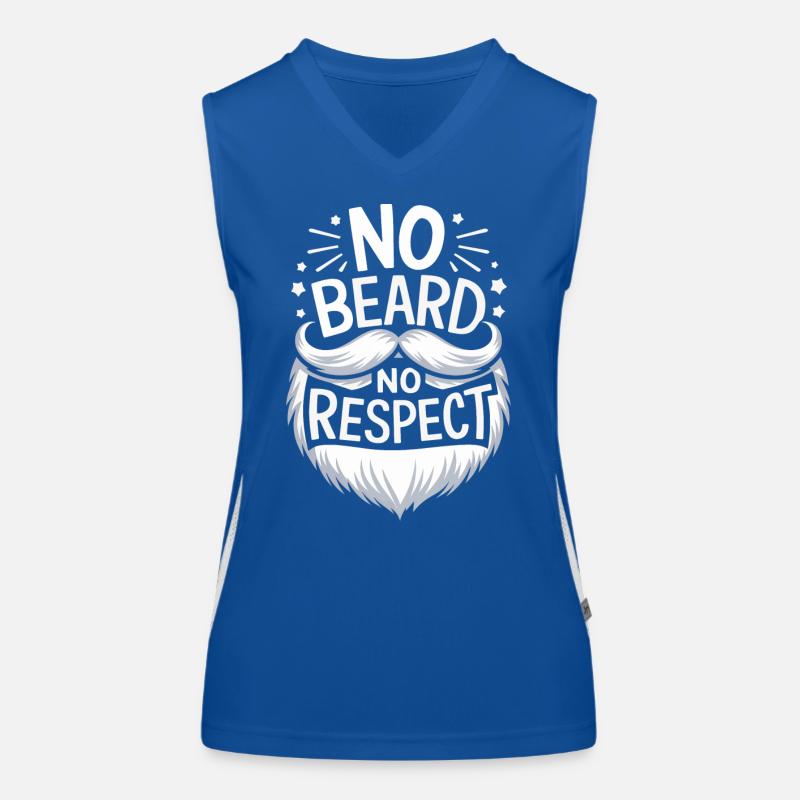 Bart Schnurrbart Bärtige Männer Funktionelles Kontrast-Tank Top für Frauen