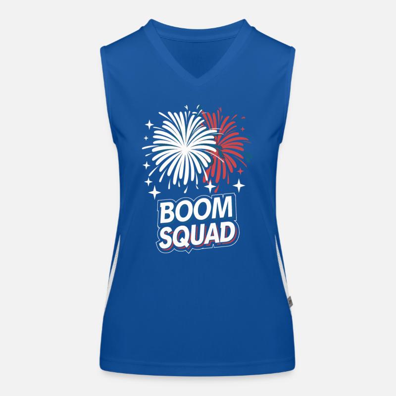 Pyrotechnie Feux d’artifice Pyrotechnie Débardeur respirant contrasté Femme