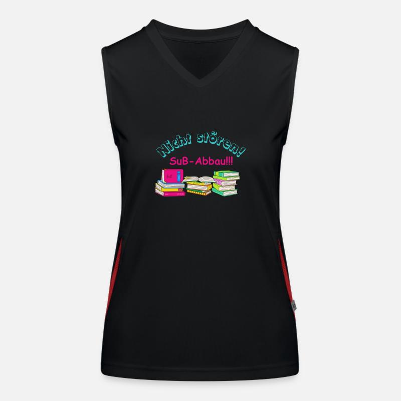 SuB-Abbau Funktionelles Kontrast-Tank Top für Frauen