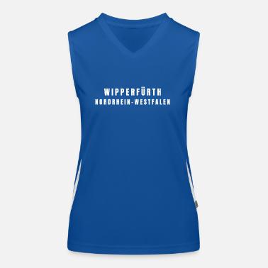 Traunreut Baviera Top sportivo da donna in contrasto cromatico