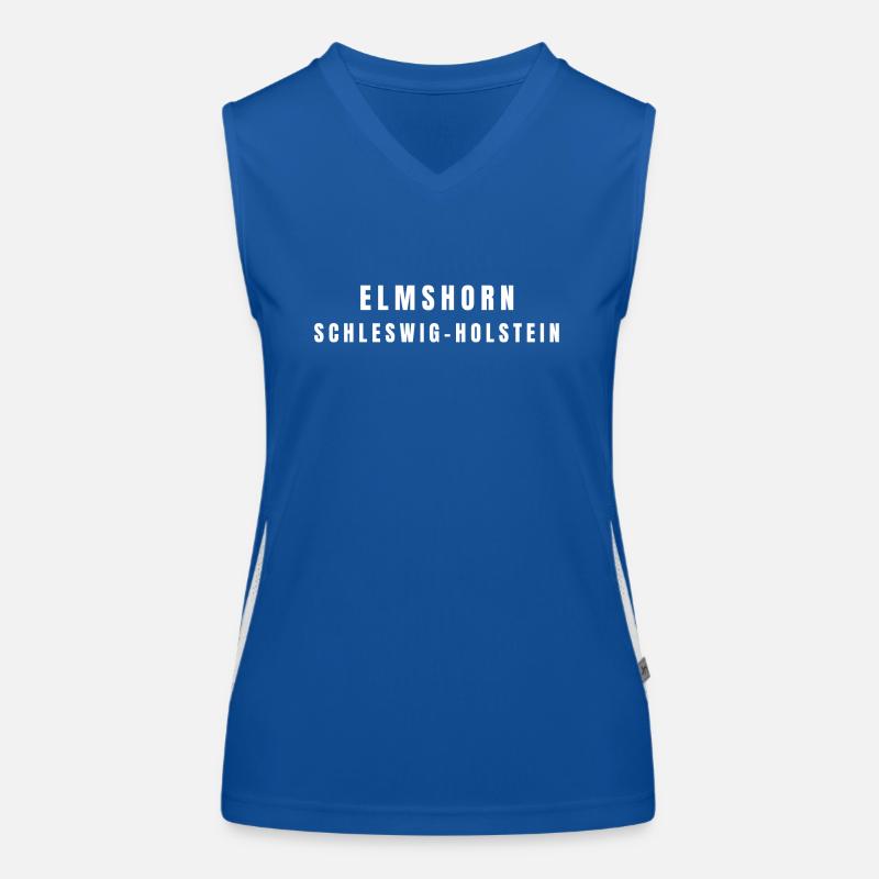 Elmshorn Schleswig-Holstein Funktionelles Kontrast-Tank Top für Frauen