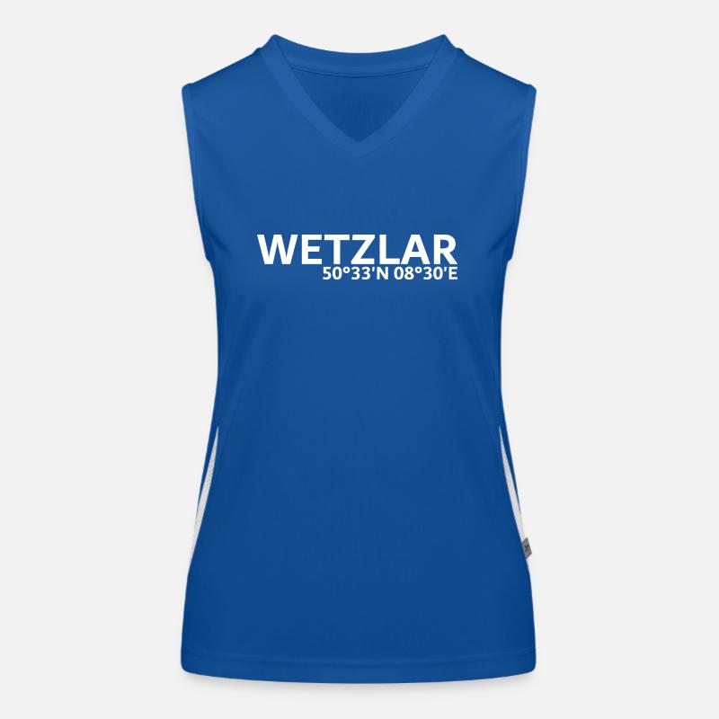 Wetzlar coordinates Women's Functional Contrast Tank Top