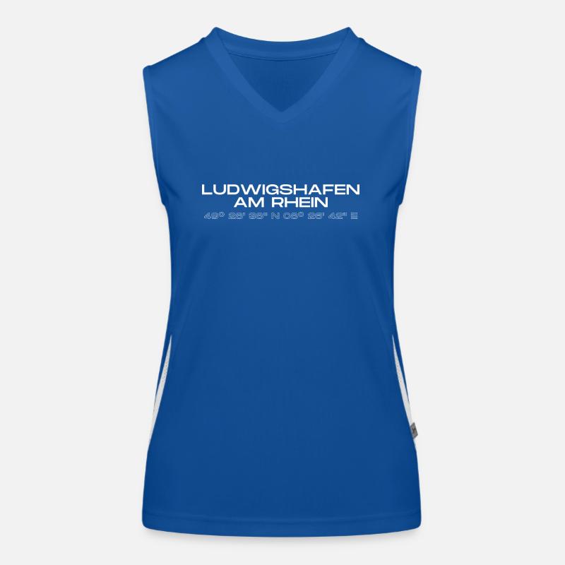 Ludwigshafen am Rhein coordinates Women's Functional Contrast Tank Top