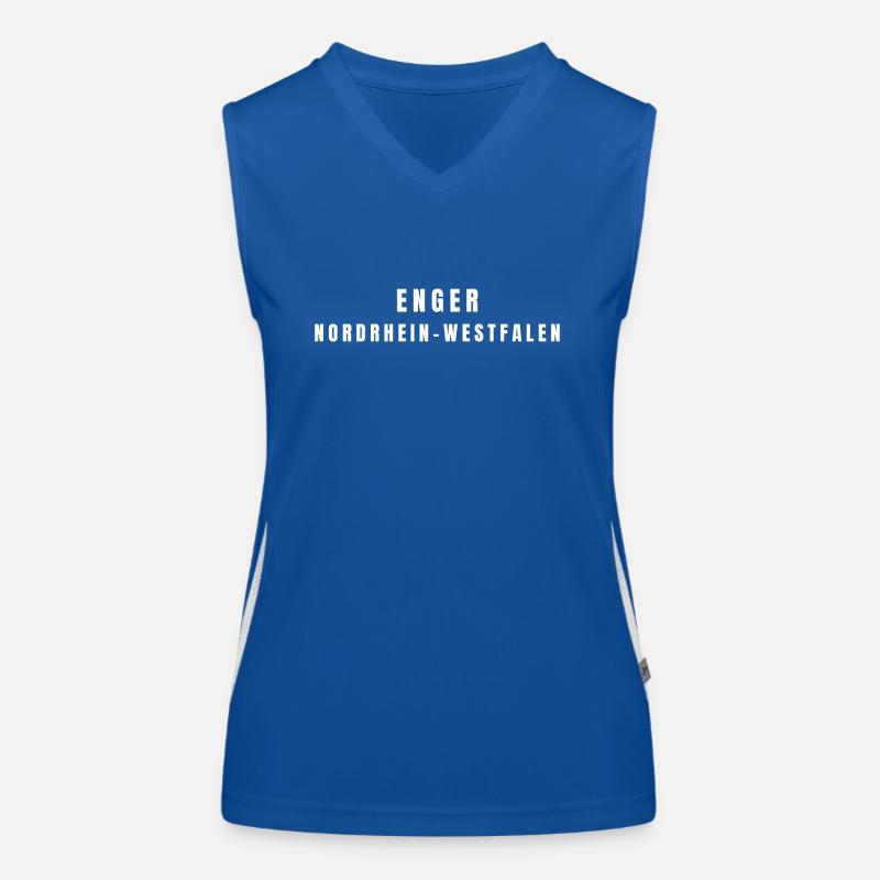Werdau Sachsen Funktionelles Kontrast-Tank Top für Frauen