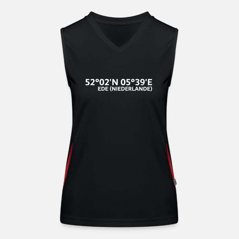 Ede (Netherlands) coordinates Women's Functional Contrast Tank Top