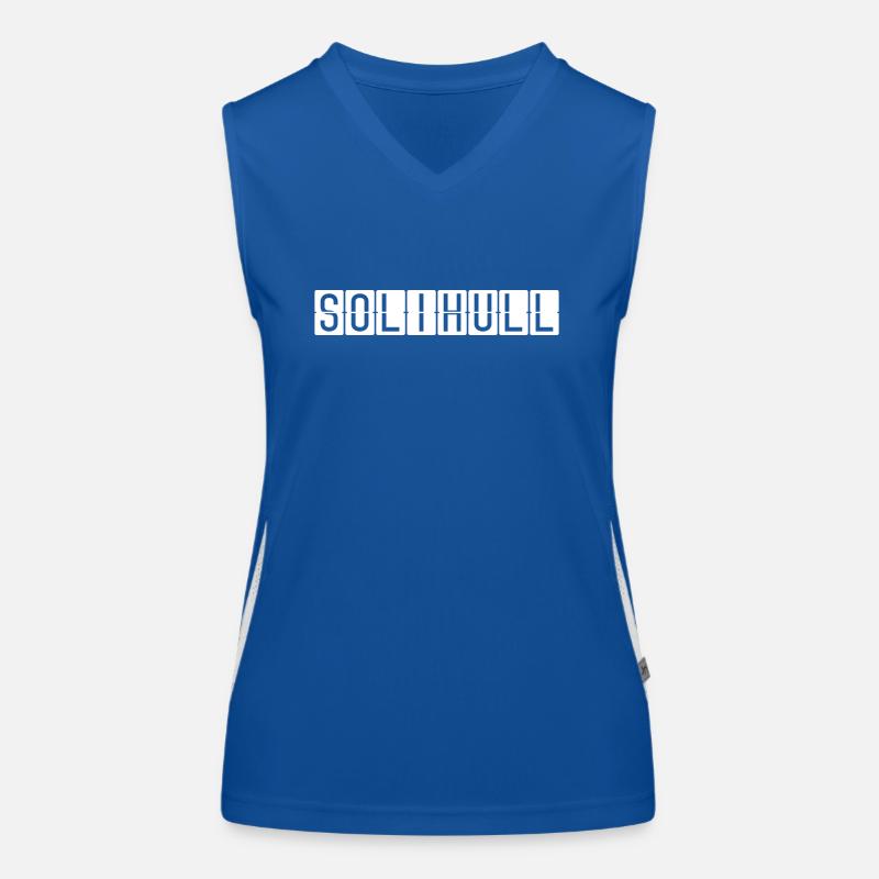 Solihull Flughafentafel Funktionelles Kontrast-Tank Top für Frauen