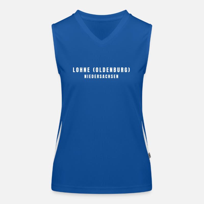 Lohne (Oldenburg), Basse-Saxe Débardeur respirant contrasté Femme
