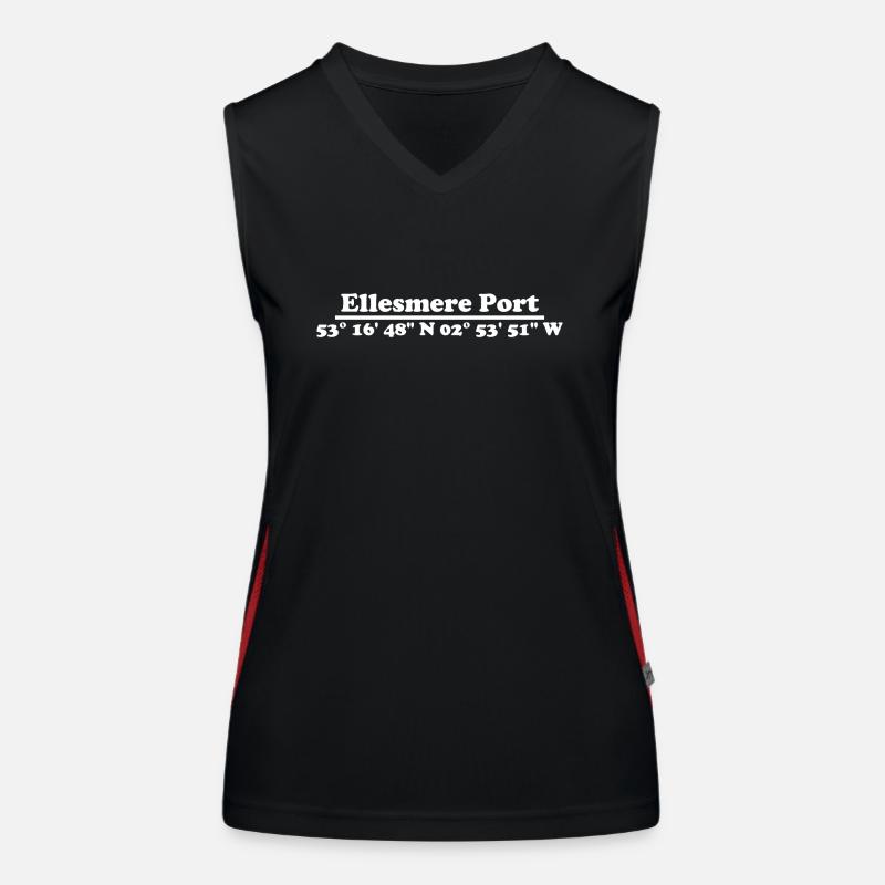 Ellesmere Port Coordinates Women's Functional Contrast Tank Top