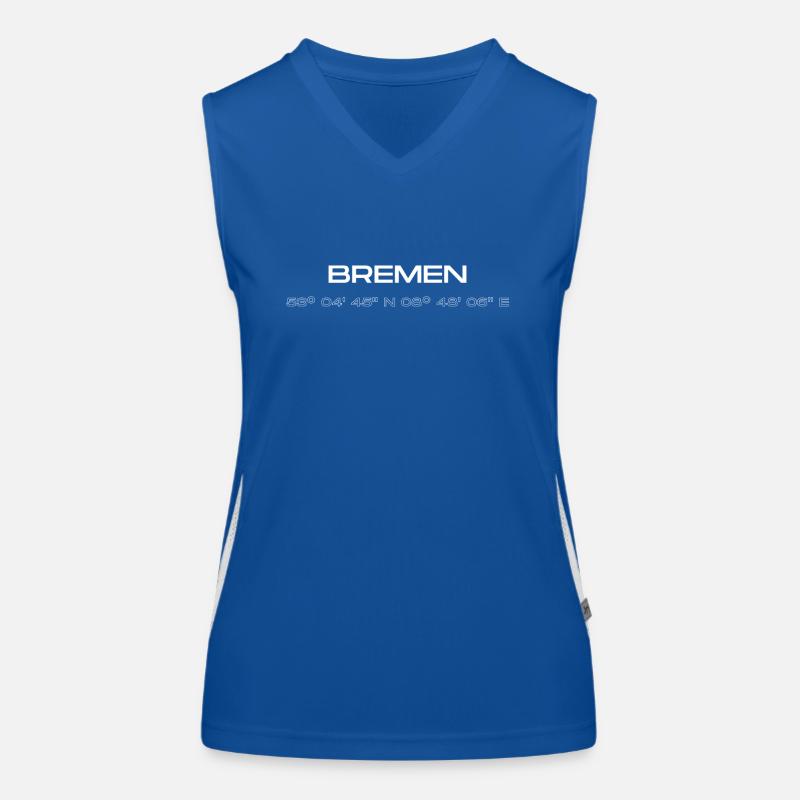 Coordonnées de Brême Débardeur respirant contrasté Femme