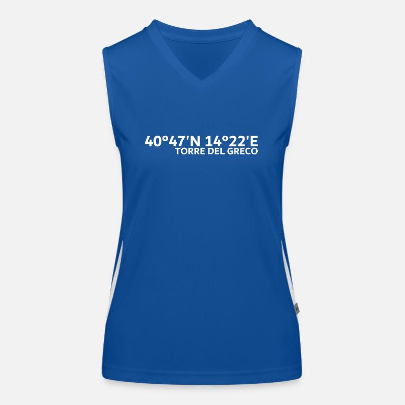 Torre del Greco coordinates Women's Functional Contrast Tank Top