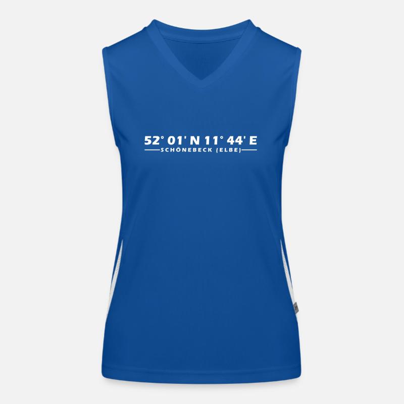 Schönebeck (Elbe) coordinates Women's Functional Contrast Tank Top