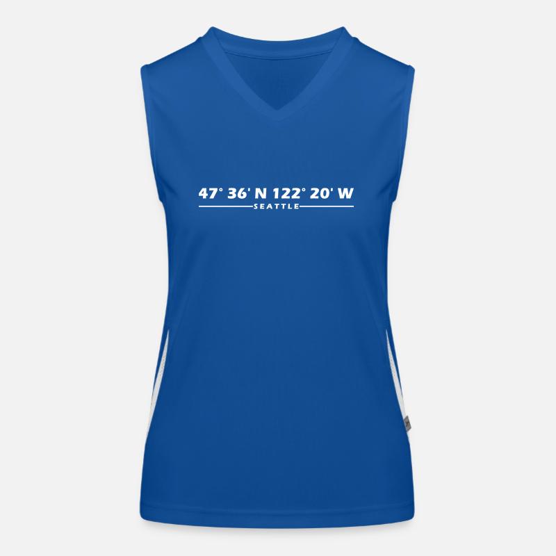 Seattle Coordinates Women's Functional Contrast Tank Top