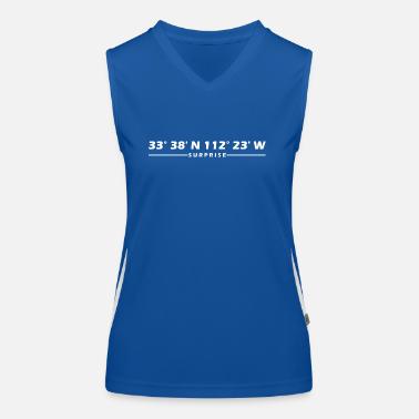 Coordinate a sorpresa Top sportivo da donna in contrasto cromatico