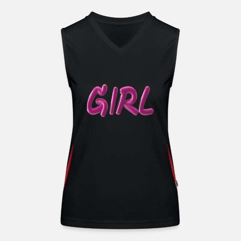 Mädchen Funktionelles Kontrast-Tank Top für Frauen