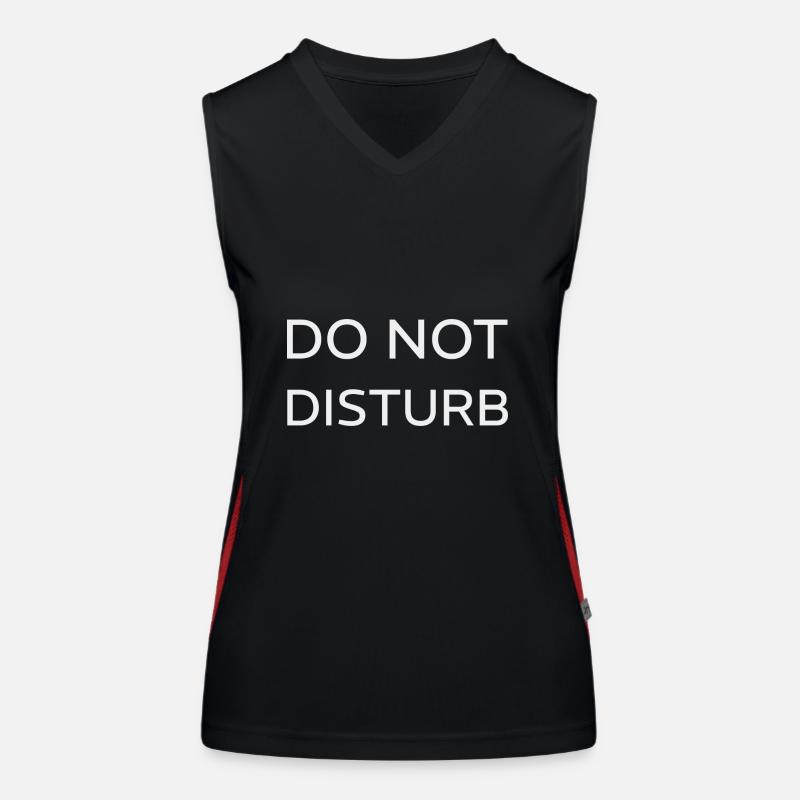 DO NOT DISTURB Women's Functional Contrast Tank Top